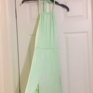 Mint Tobi Maxi dress with slits